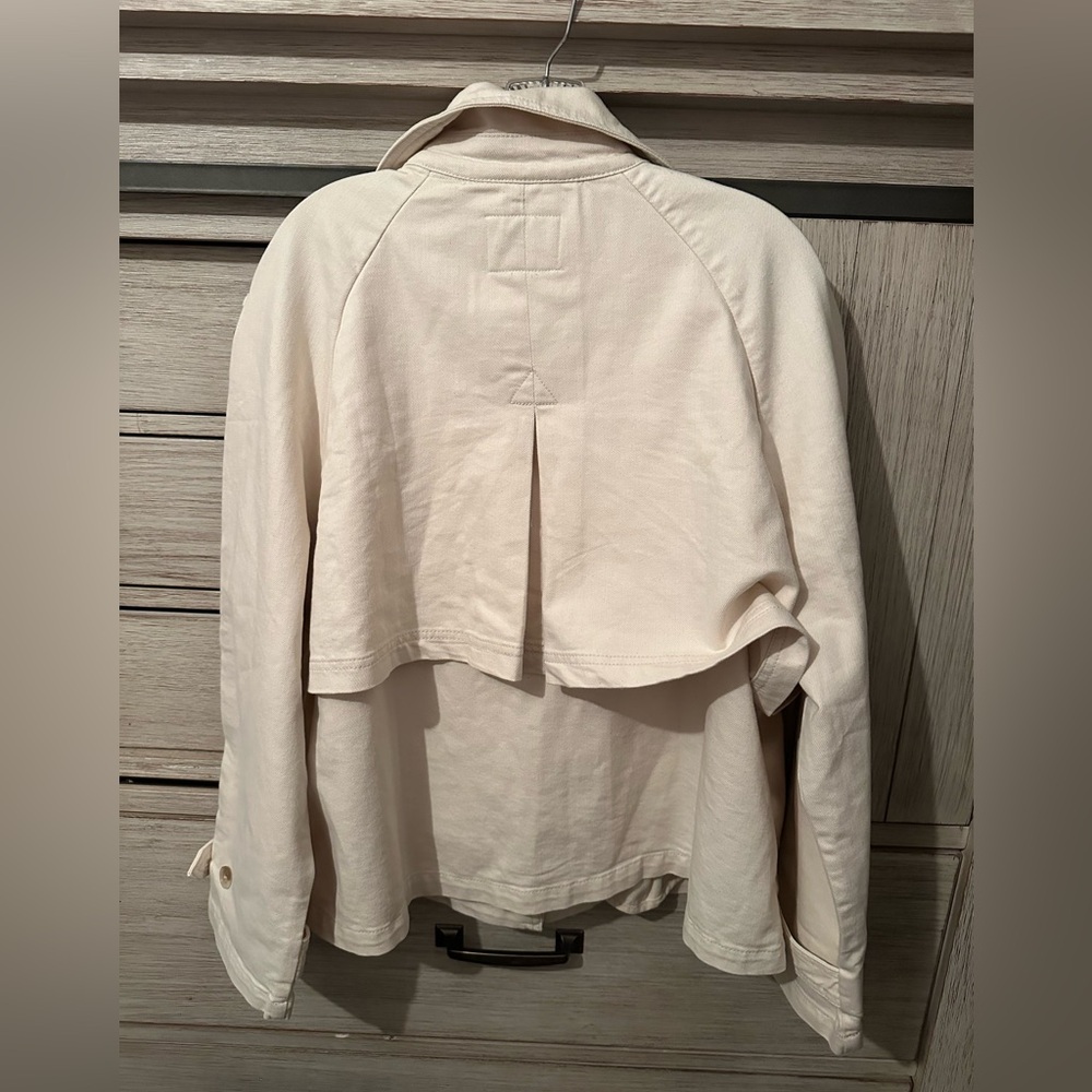 Banana Republic Denim Short Trench Jacket - Picture 4 of 5